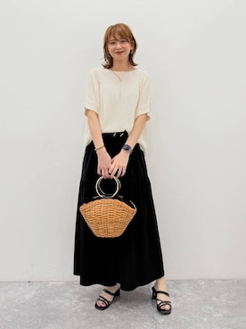 mikaxさん(レディース・158cm)の夏コーディネート