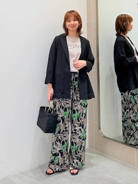 mikaxさん（レディース・158cm）の夏コーディネート