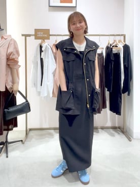 「アイテム（その他アウター）」を使った、mikaxさん（レディース・158cm・40代）の夏コーディネート