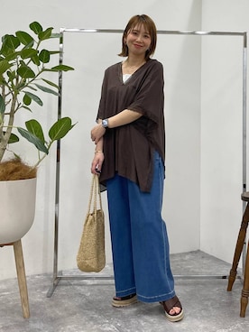 mikaxさん(レディース・158cm)の夏コーディネート