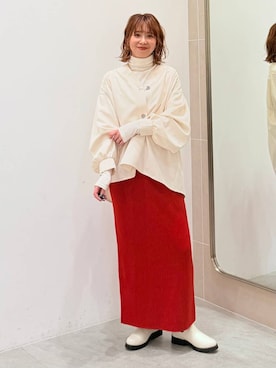 mikaxさん（レディース・158cm）の冬コーディネート