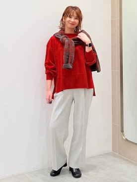 mikaxさん（レディース・158cm）の冬コーディネート