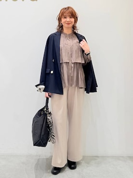 「撥水」｜mikaxさん（レディース・158cm）の秋コーディネート