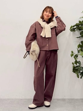 mikaxさん（レディース・158cm）の冬コーディネート