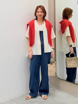 mikaxさん（レディース・158cm）の夏コーディネート