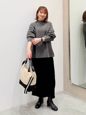 mikaxさん(レディース・158cm)の冬コーディネート