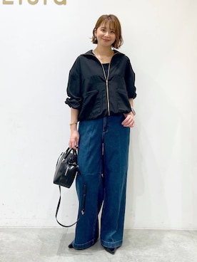 「アイテム（パンプス）」を使った、mikaxさん（レディース・158cm・40代）の秋コーディネート