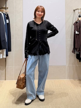 mikaxさん（レディース・158cm）の冬コーディネート