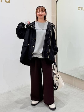 mikaxさん（レディース・158cm）の冬コーディネート