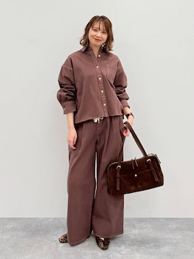 mikaxさん（レディース・158cm）の冬コーディネート