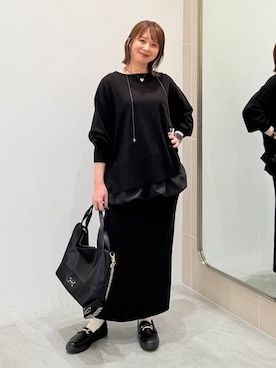 mikaxさん（レディース・158cm）の冬コーディネート