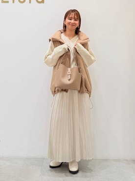 「アイテム（その他アウター）」を使った、mikaxさん（レディース・158cm・40代）の秋コーディネート