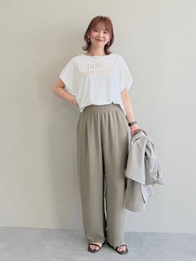 mikaxさん（レディース・158cm）の夏コーディネート