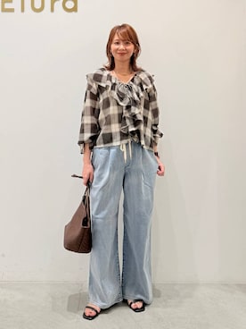 mikaxさん(レディース・158cm)の夏コーディネート