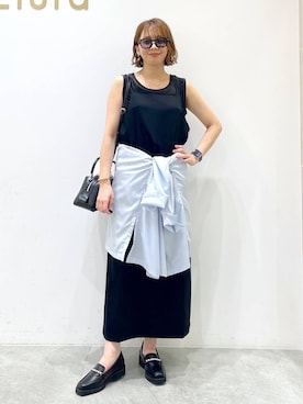 「アイテム（キーホルダー）」を使った、mikaxさん（レディース・158cm・40代）の秋コーディネート