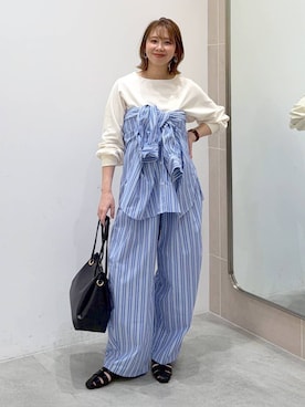 mikaxさん（レディース・158cm）の春コーディネート