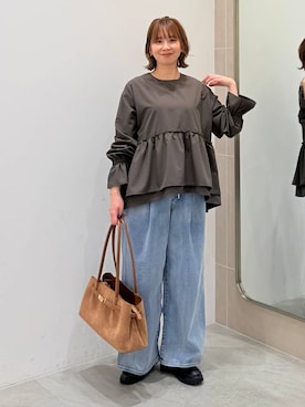 mikaxさん（レディース・158cm）の冬コーディネート