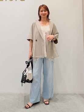 mikaxさん（レディース・158cm）の夏コーディネート