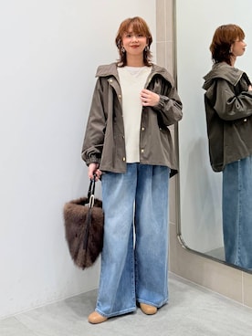 mikaxさん（レディース・158cm）の秋コーディネート