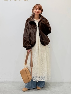 「撥水」｜mikaxさん（レディース・158cm）の秋コーディネート