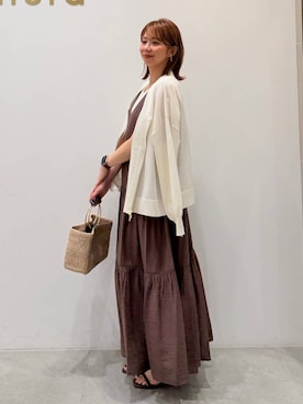 mikaxさん（レディース・158cm）の夏コーディネート