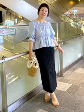 La boutique BonBonさん（レディース・160cm）の夏コーディネート