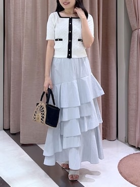 La boutique BonBonさん（レディース・157cm）の春コーディネート