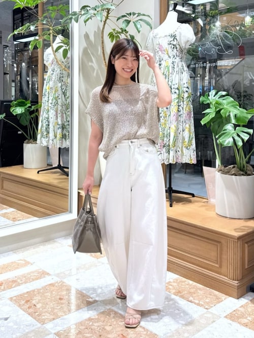 セール】ワイドデニム（デニムパンツ）｜La boutique BonBon