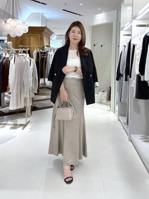 ベストセラー・トールサイズ登場！・美シルエット】メタル釦ダブル