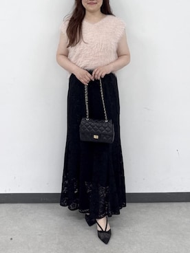 「La boutique BonBon（ラブティックボンボン）のアイテム」を使った、La boutique BonBonさん（レディース・160cm）の夏コーディネート