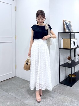 La boutique BonBonさん（レディース・158cm）の夏コーディネート