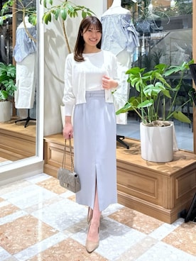 La boutique BonBonさん（レディース・161cm）の春コーディネート