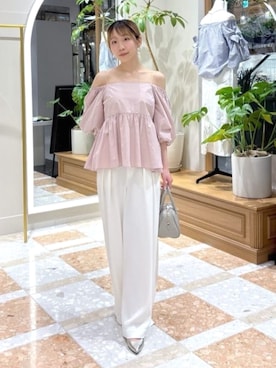 La boutique BonBonさん（レディース・157cm）の春コーディネート