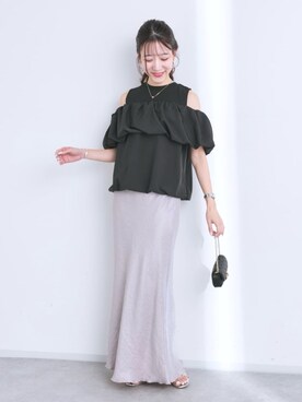 La boutique BonBonさん（レディース・158cm）の春コーディネート