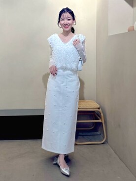 La boutique BonBonさん（レディース・158cm）の春コーディネート