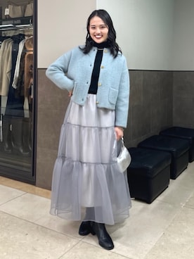 La boutique BonBonさん（レディース・164cm）の冬コーディネート