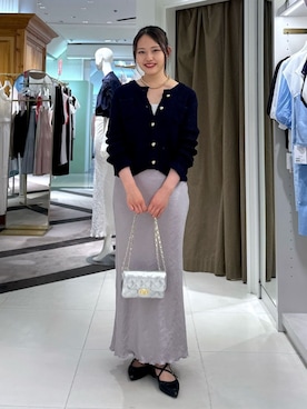 「アイテム（スカート）」を使った、La boutique BonBonさん（レディース・165cm）の夏コーディネート