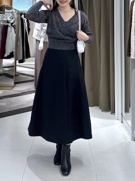 「アイテム（キャミソール）」を使った、La boutique BonBonさん（レディース・165cm）の秋コーディネート