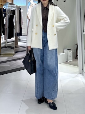 La boutique BonBonさん（骨格ナチュラル・レディース・165cm）の秋コーディネート