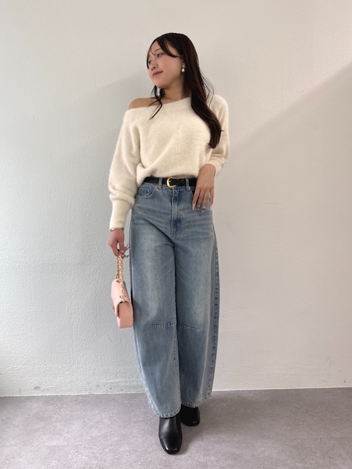 ワイドデニム（デニムパンツ）｜La boutique BonBon（ラブティック