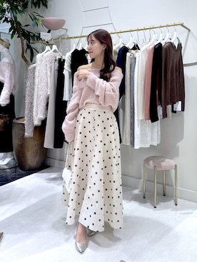 La boutique BonBonさん（骨格ウェーブ・レディース・158cm）の秋コーディネート