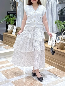 La boutique BonBonさん(レディース・160cm)の春コーディネート