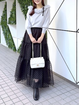 La boutique BonBonさん(レディース・159cm)の冬コーディネート