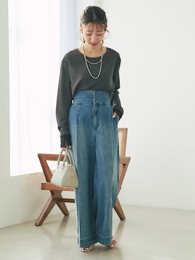 La boutique BonBonさん(レディース・158cm)の春コーディネート