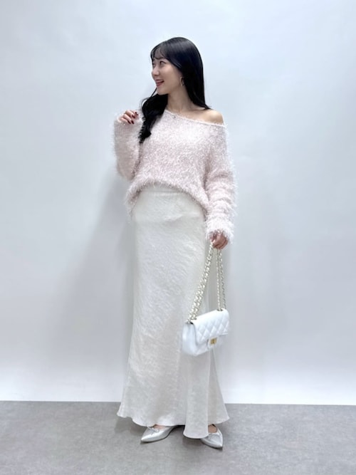 最強モテニット】フェザーヤーンラメニット（ニット/セーター）｜La