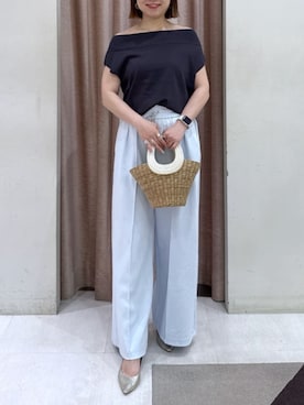 「La boutique BonBon（ラブティックボンボン）のアイテム」を使った、La boutique BonBonさん（レディース・158cm）の夏コーディネート