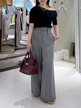 「La boutique BonBon（ラブティックボンボン）のアイテム」を使った、La boutique BonBonさん（レディース・165cm）の夏コーディネート