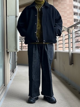 「saby（サバイ）のアイテム」を使った、maさん（メンズ・167cm）の冬コーディネート