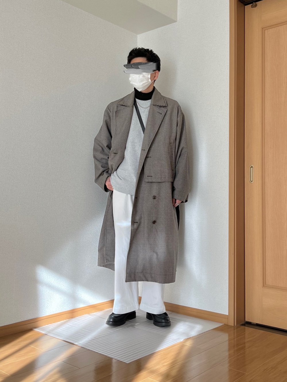 kooi 2WAY DOUBLE COAT 2 コーイ ダブルコート kooi 2WAY DOUBLE COAT 2 コーイ ダブルコート kooi 2WAY DOUBLE