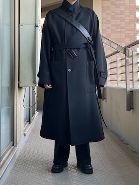 「LEMAIRE（ルメール）のアイテム」を使った、maさん（メンズ・167cm）の冬コーディネート